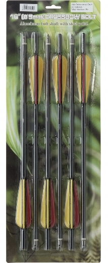 Ersatzpfeile Aluminium 16'' - 6 Stk, Länge: 40 cm