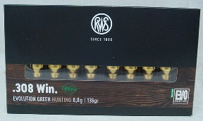 .308Win EvoGreen - 8,8g/136gr (a20)