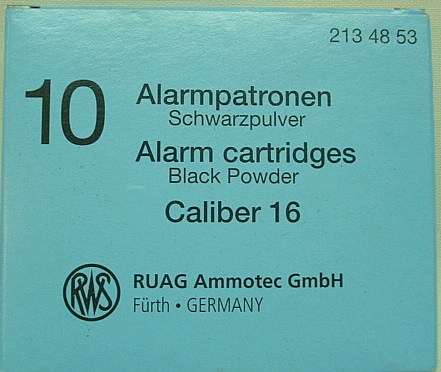 Alarmpatr. Kal.16 - 50 mm Hülse -a10