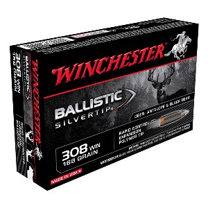 .308Win Ballistic Silvertip - 10,9g/168gr (a20) #SBST308A#