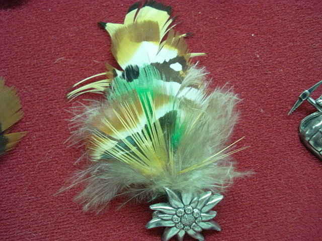 Hutfeder Jagd - Edelweis