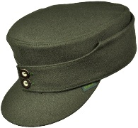 Ski Mütze Wolle - oliv