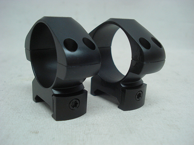 Steel Lok Montage 30mm Ringe - mit T15-Schraube, BH 6,7 mm