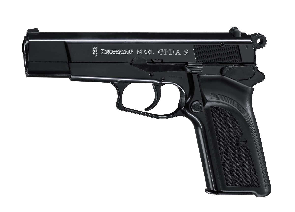 GPDA 9 Kal.9mm P.A.K. - black, 9 Schuss