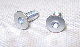Senkkopfschraube M3 x 8 mm - 2,5 mm ISK, verzinkt