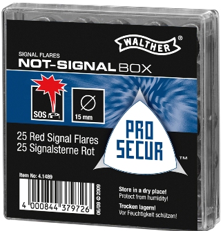 Walther Notsignal-Box ProSecur - 25 Signalsterne