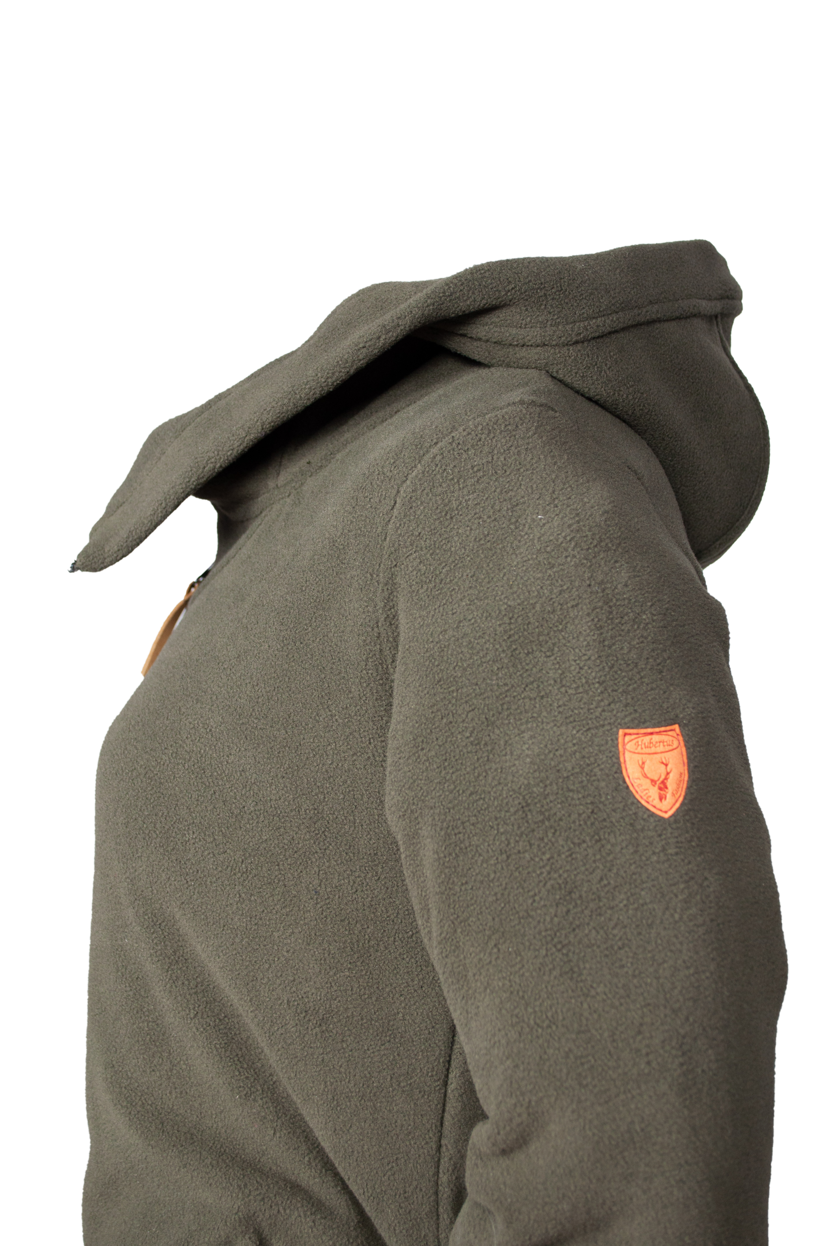 Damen Troyer Hoody - seitlicher Reißverschluss