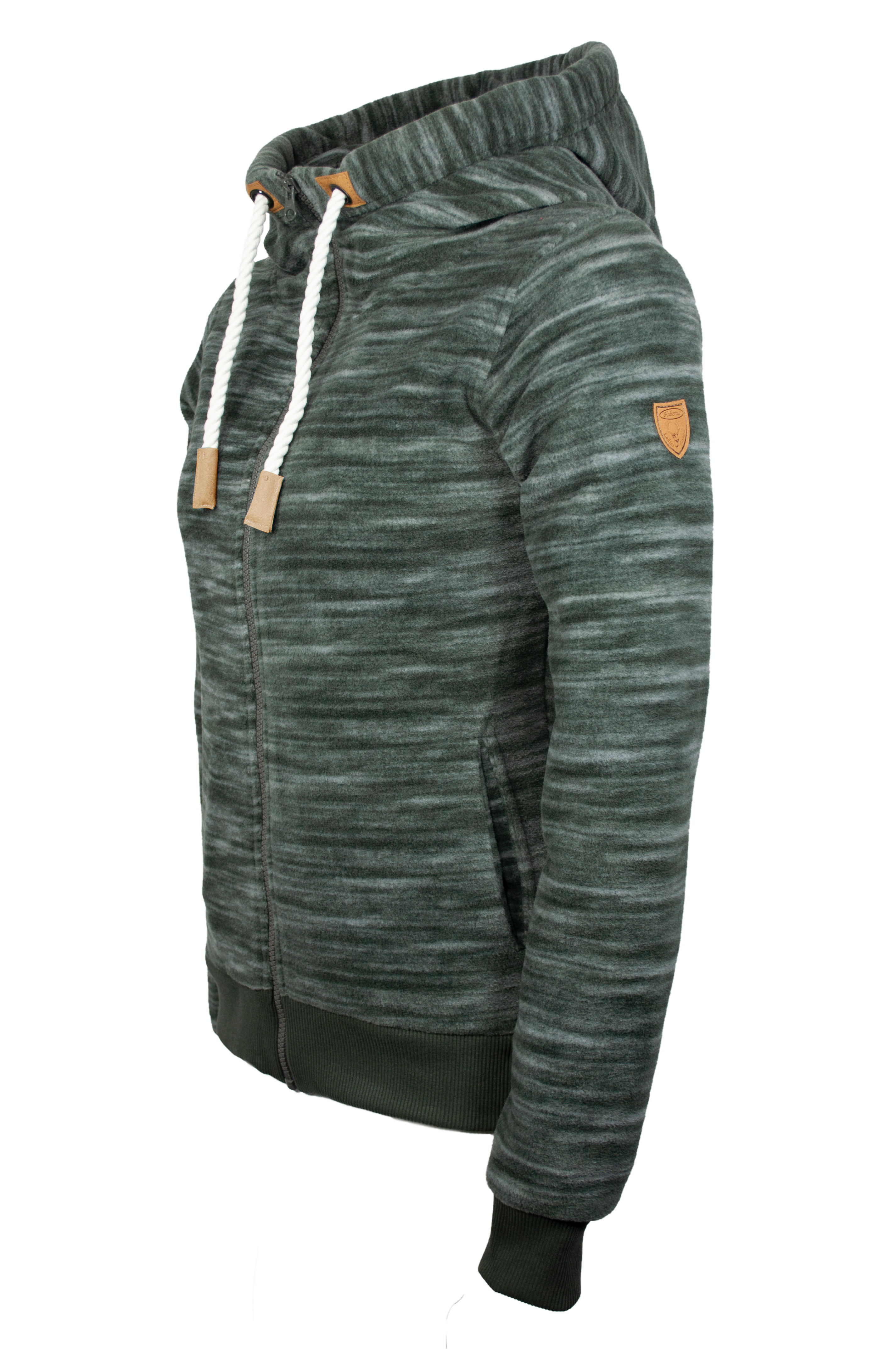 Fleece Hoody melange -