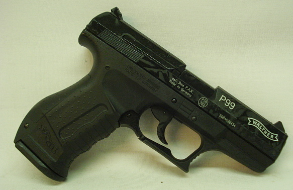 P99 Kal.9mmP.A.K. - black, 15 Schuss