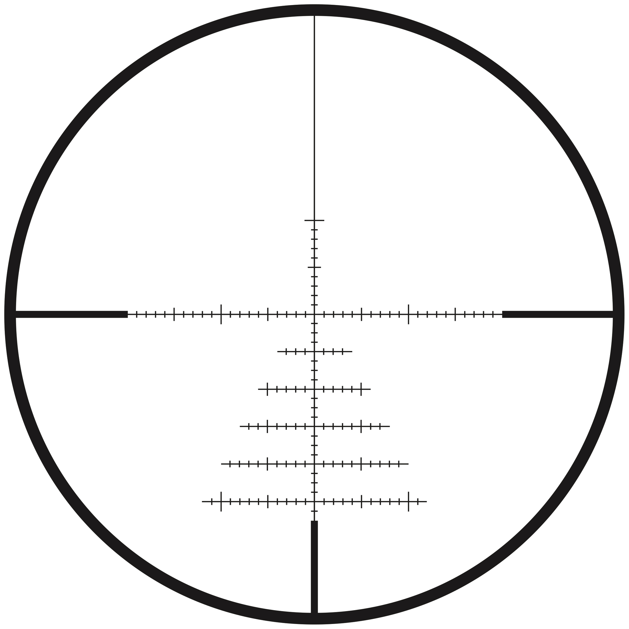 Conquest V6 5–30x50 ZBR - -1, (91) Ballistic Turret