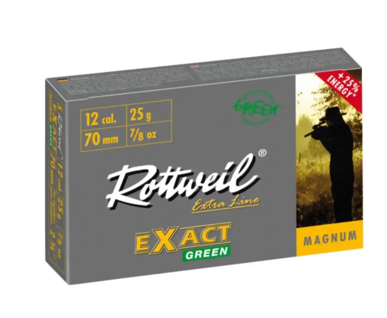 Exact Green 12/70 Mag - 25g (a5) bleifrei