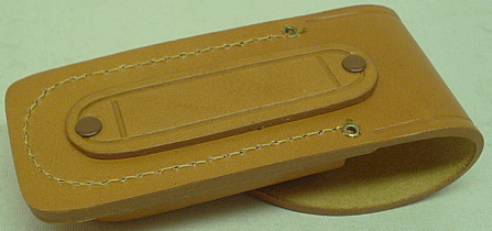 Lederetui braun - Grifflänge max. 110x30x18mm