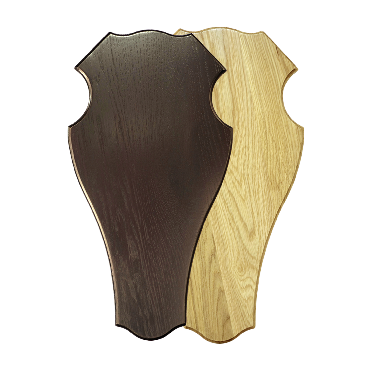 25x15 cm rund/dunkel - ohne Fach
