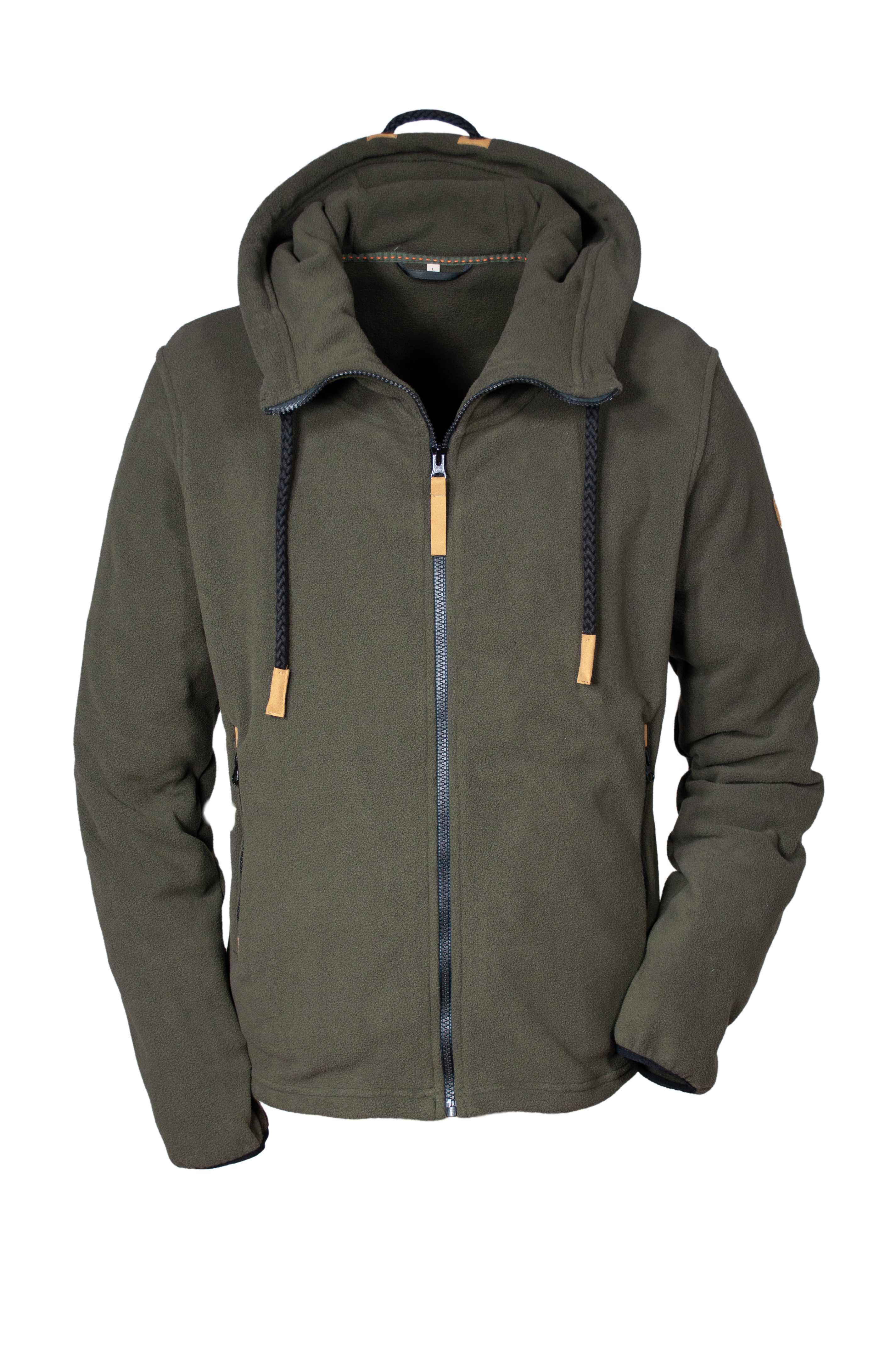 Hoody Fleece - mit kräftigem Kordelzug