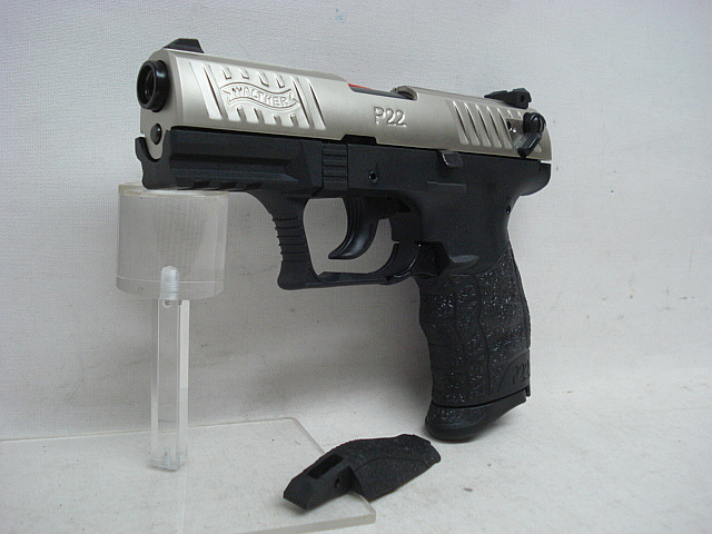 P22 Q Kal.9mmP.A.K. - 7 Schuss, nickel
