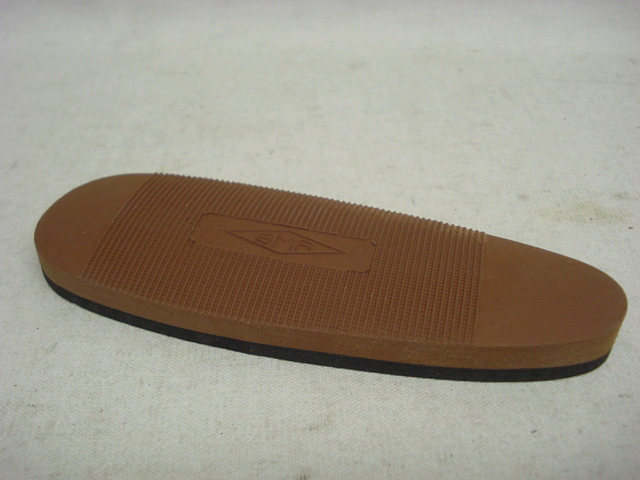 BMR Schaftkappe 10mm - braun - Hartgummiunterlage