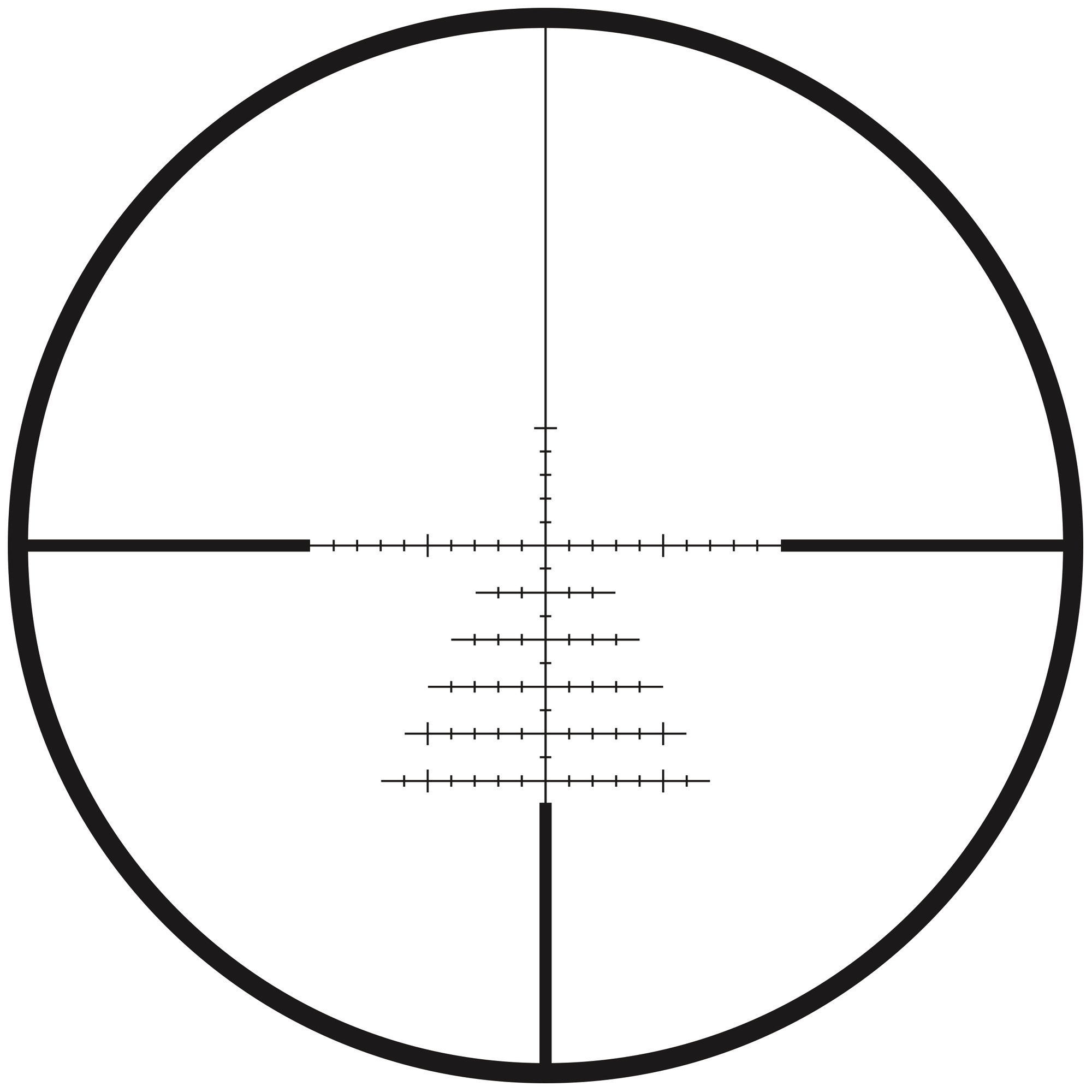 Conquest V6 3–18x50 ZBR - -2 (92) Ballistic Turret