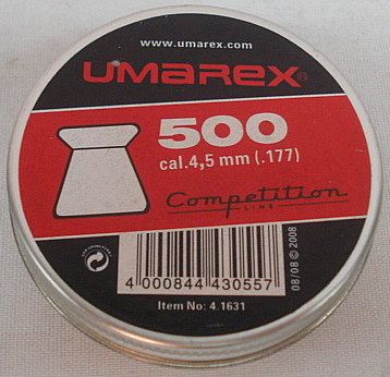 Match Pro Competition - 4,50mm/0,55g Flachkopf (a500)
