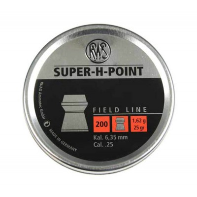 RWS 6,35mm Super-H-Point - 1,62g (a200)