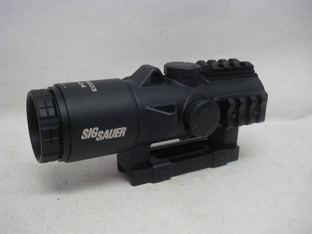 BRAVO3 Battle Sight 3x24mm - schwarz 5,56-7,62 Horseshoe