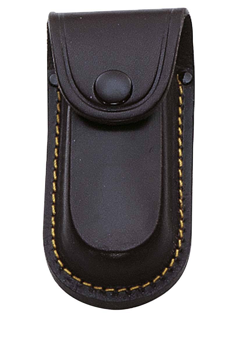 Lederetui braun f. Klappmesser - Grifflänge 10 cm