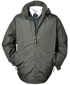 Regenjacke mit Membrane - Gr. M, mit Kaputze