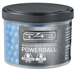 T4E .43 Gummibälle - 0,9g/430stk/blau