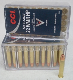 CCI .22Win.Mag. TM-HP - 40gr/2,59g (a50) #0024