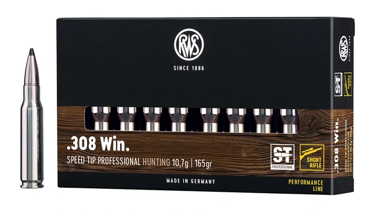 .308Win Short Barrel - 10,7g/165gr (a20)Speed-TIP Pro