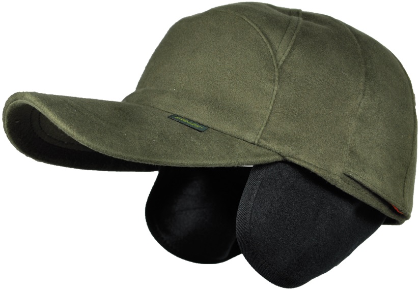 Wendecap Sympatex dunkeloliv - Velveton, Rückseite wendbar