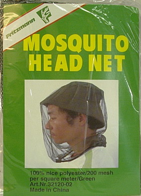 Insektenschutznetz Mosquito - Kopfnetz mit Gummizug