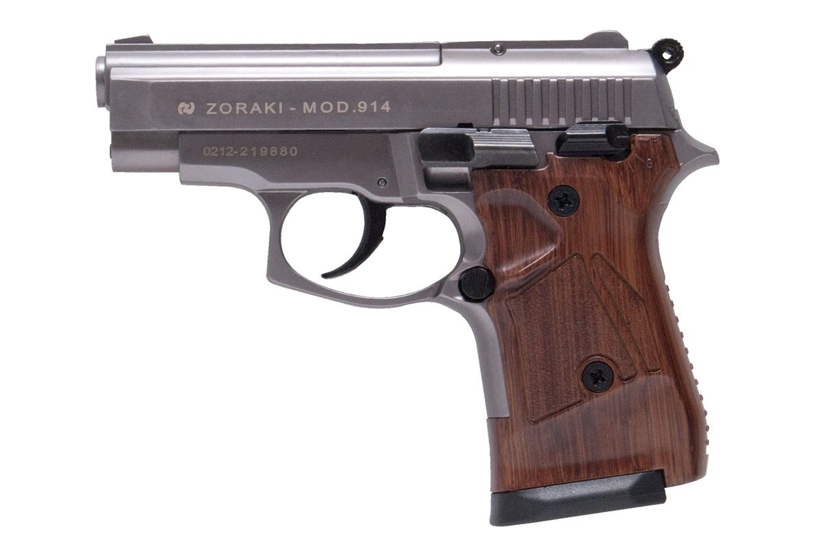 Zoraki 914-P 9mm P.A.K.Titan - mit Holzoptik-Griffschalen