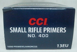 CCI ZÜNDER 400 - Small Rifle (a100)