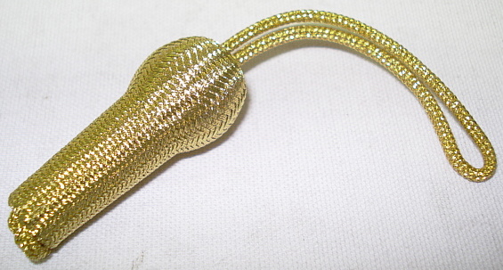 Eichel,große Ausführung 40mm - goldfarbiges Inox