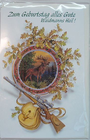 Geb.Karte Eichenlaubkranz -