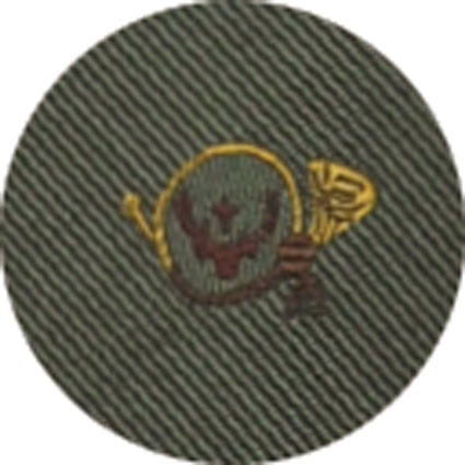 Krawatte Jagdhorn -