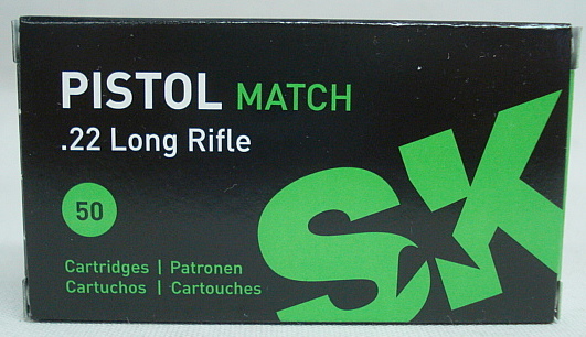 SK .22lr Pistol Match - (a50)
