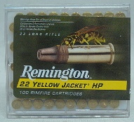 Rem .22lr Yellow Jacket PTCHP - 33gr (a100) #21280