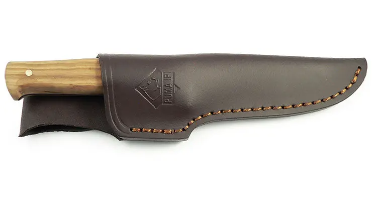PUMA IP LA PRESA OLIVE - Jagd-/Outdoormesser