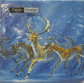 Servietten Wintermotiv - 20stk,33x33cm,3-lagig