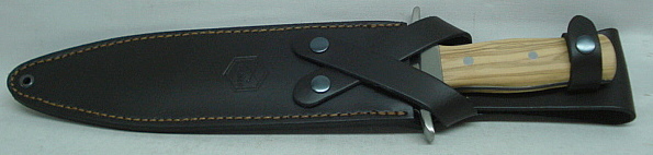 Saufänger mit - Olivenholzgriffschalen