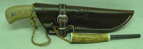 Muela Aborigen sand - 1.4116 Stahl,12 cm Klinge
