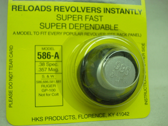 HKS Speedloader Mod. 27-A - S&W N-Rahmen, Kal..38/.357