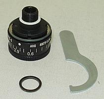 ahg Irisblende 0,5-3,0 mm - schwarz