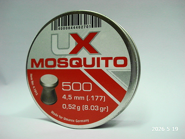 UX Mosquito Flachkopf - 4,5 mm/0,48g (a500)