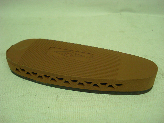 BMR Schaftkappe 20mm - braun - ventiliert, Hartgummiunterlage