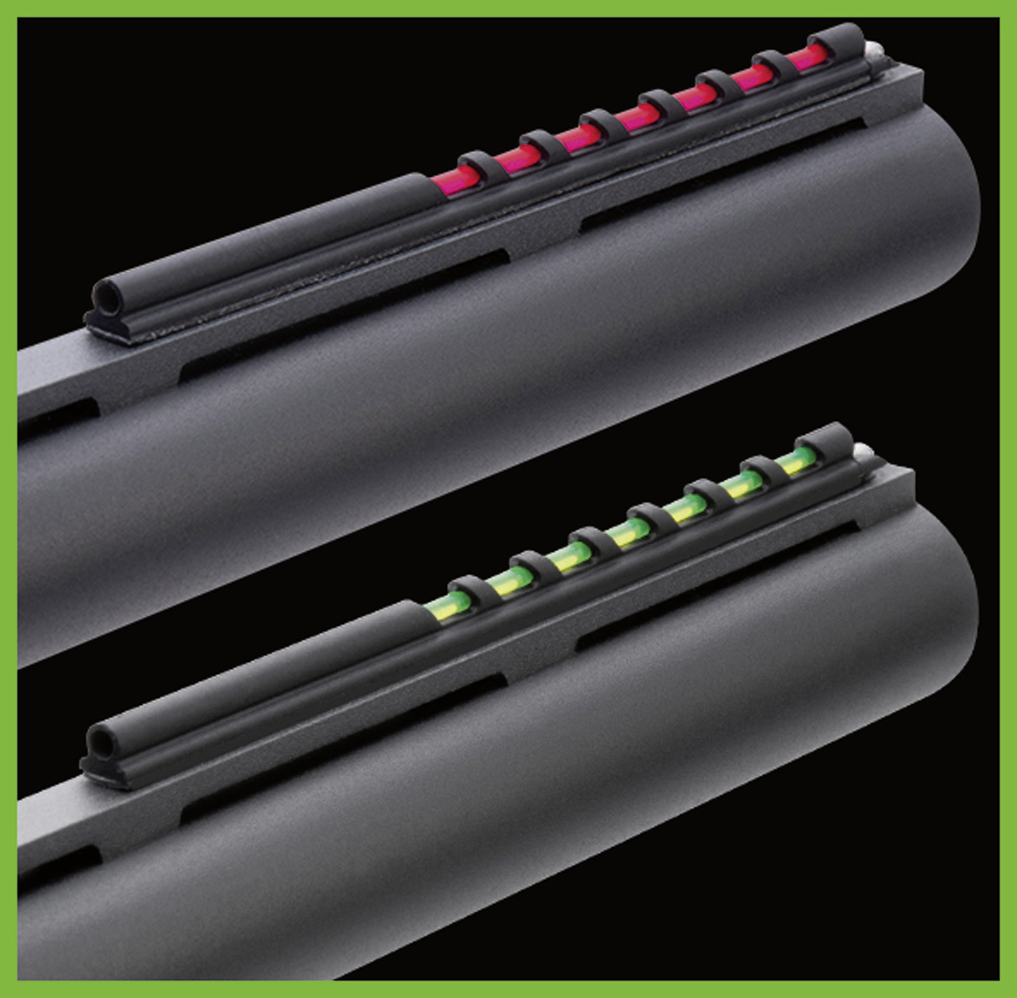 Truglo Glo-Dot-Pro grün - zum kleben, 2 mm