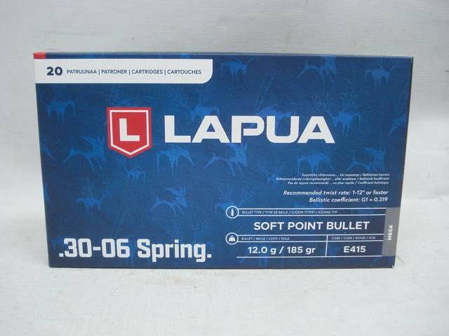 Lapua .30-06 Mega 12,0g/185gr - (a20)