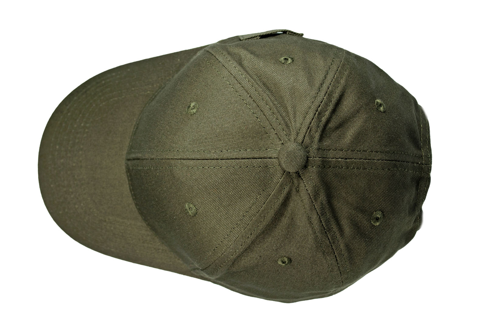 Basecap oliv mit Bruchlasche