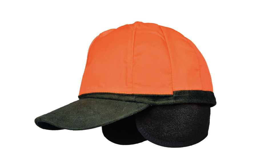 Wendecap Sympatex dunkeloliv - Velveton, Rückseite wendbar
